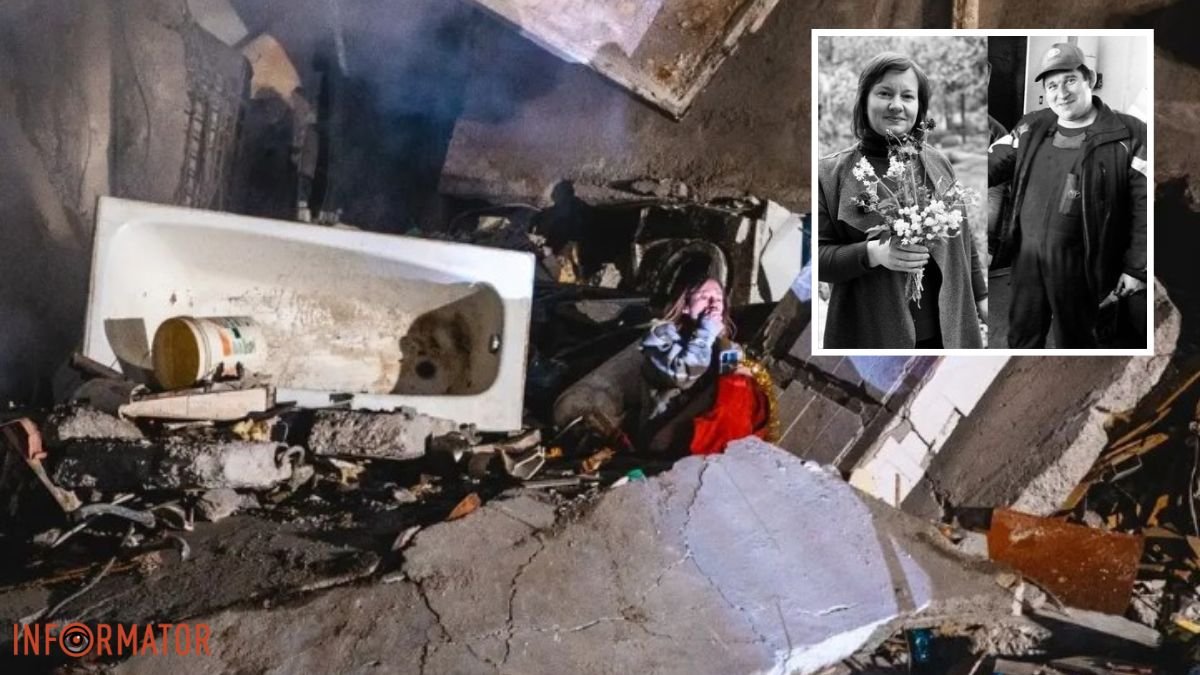 Родителей девушки, спасенной из ванной уничтоженного дома в Днепре, нашли под завалами