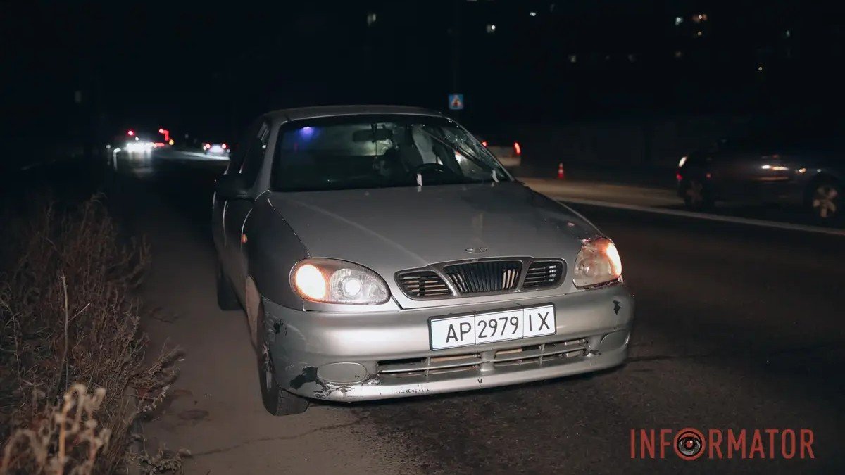 В Днепре на Набережной Победы Daewoo насмерть сбил мужчину: нужна помощь свидетелей