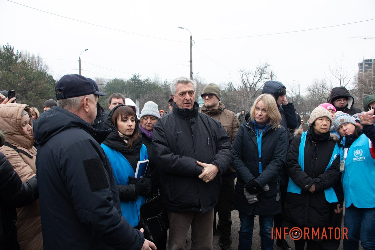  Верховний комісар ООН у справах біженців Філіппо Гранді приїхав до Дніпра