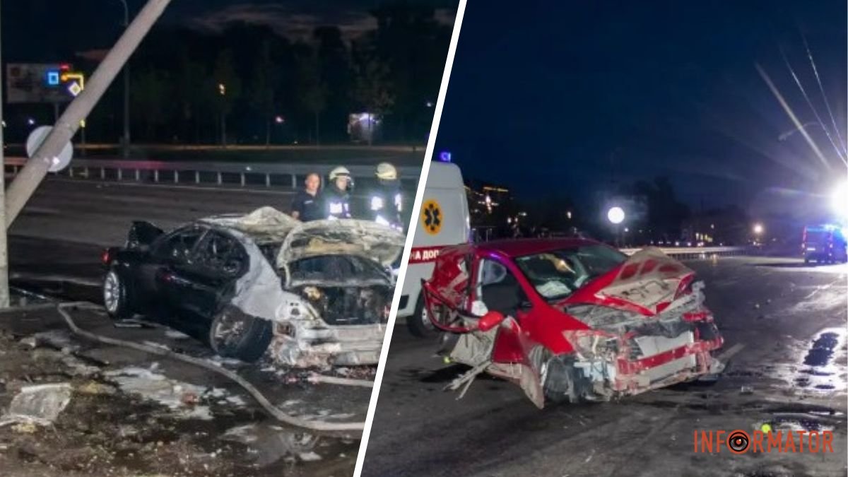 Швидкість 175 кілометрів за годину, смертельна ДТП між BMW та Toyota і пожежа на Набережній Перемоги у Дніпрі: що вирішив суд