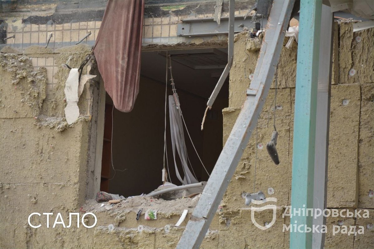 На щастя, від ворожого ракетного удару 14 січня ніхто з медичного, технічного персоналу не постраждав