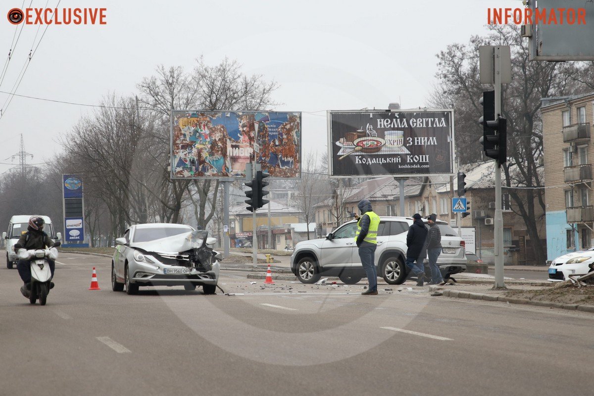 На щастя, в ДТП ніхто не постраждав