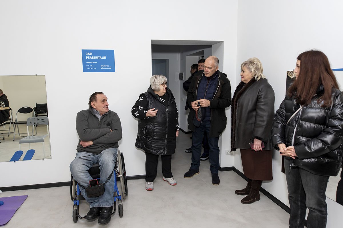 У Центрі тимчасового розміщення людей з інвалідністю та похилого віку