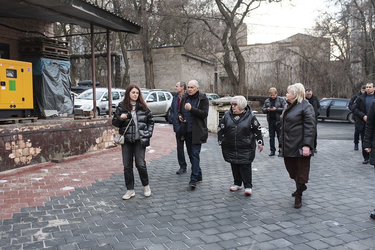 Віктор Пінчук під час візиту у Дніпро