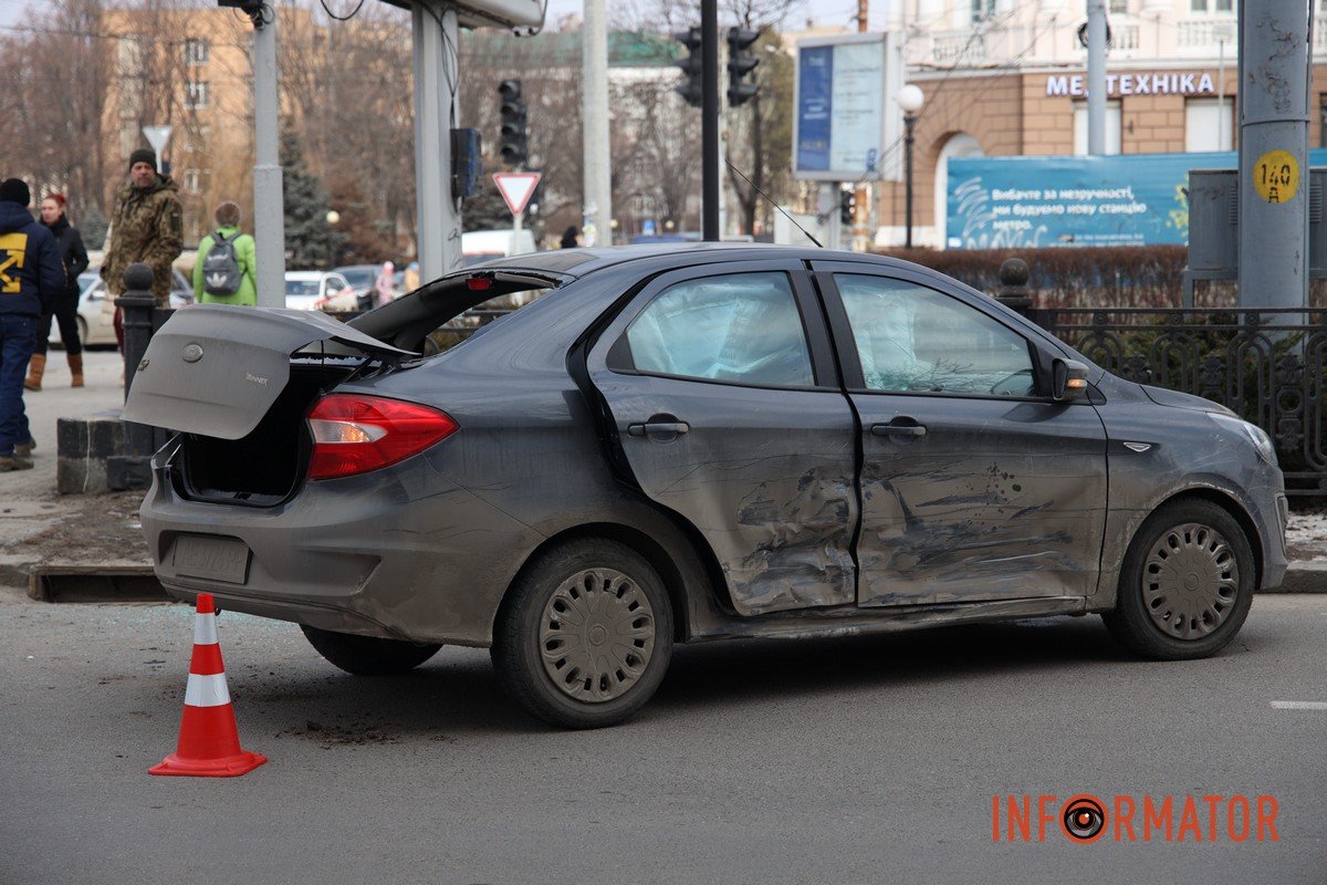 Постраждала водійка Ford Постраждала водійка Ford