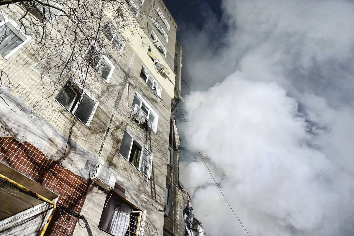 Стовпи диму 14 січня не давали розгледіти та усвідомити увесь масштаб трагедії