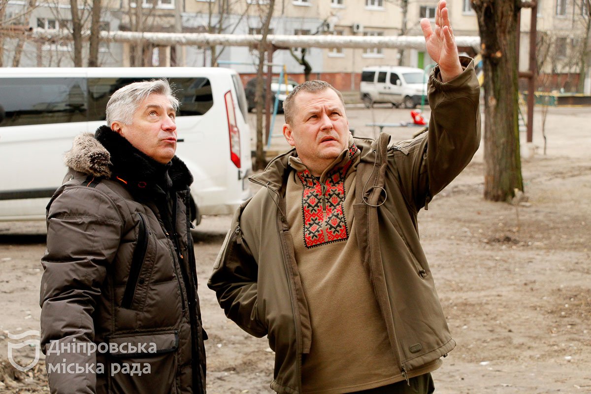 Борис Філатов перевірив хід виконання робіт Борис Філатов перевірив хід виконання робіт