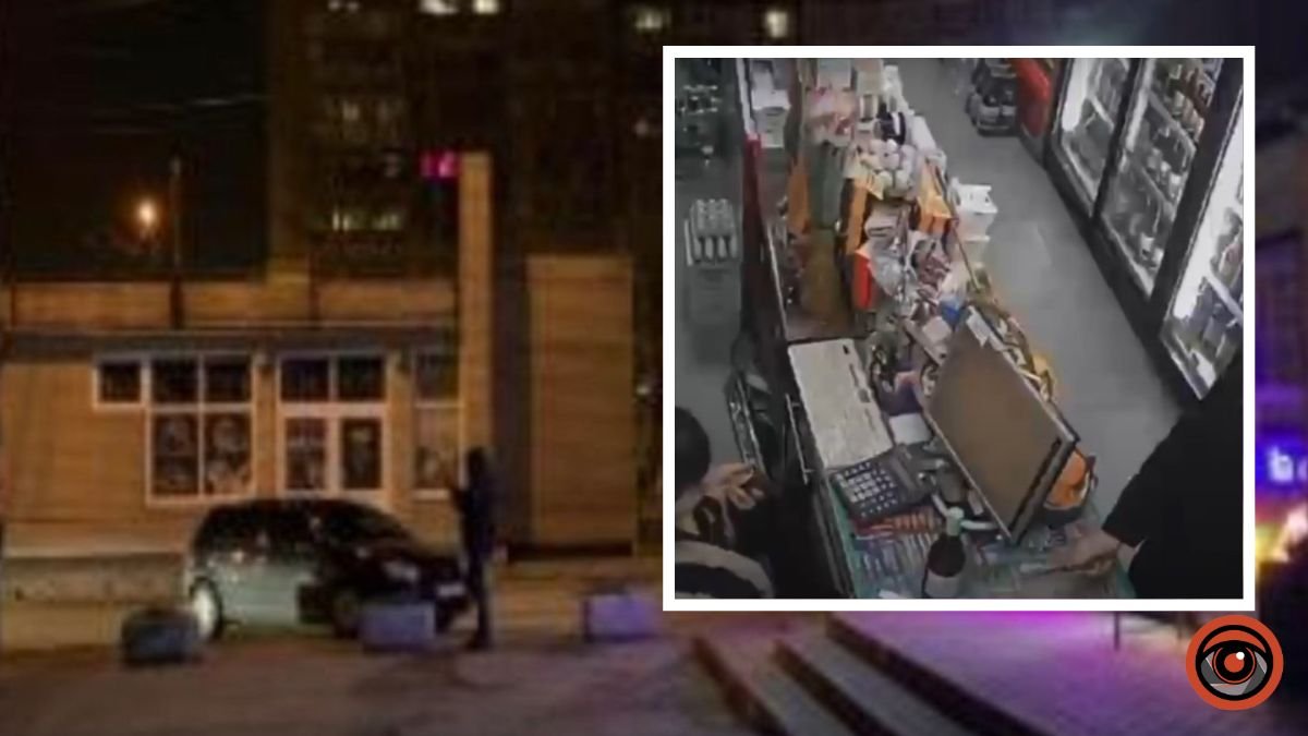 Видео момента: в Днепре 24-летний мужчина, угрожая ножом, грабил продавщиц
