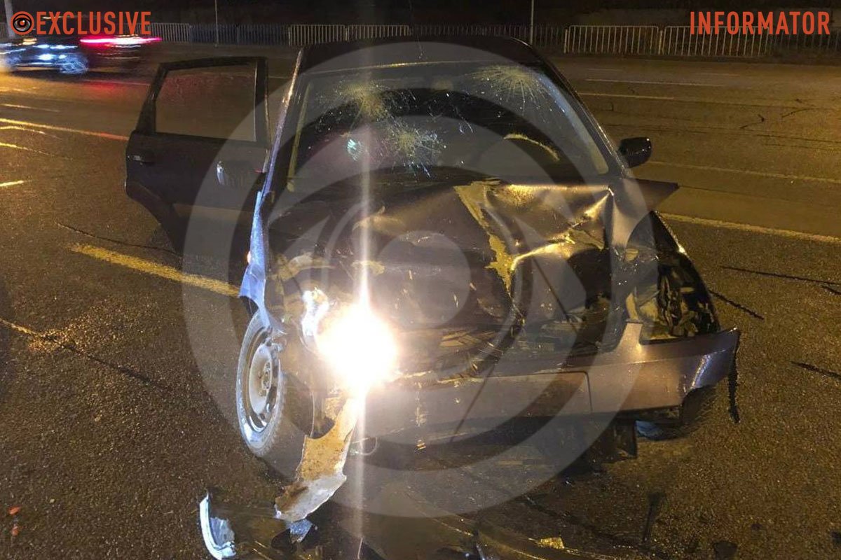 У вівторок, 7 березня, на Слобожанському проспекті сталася аварія