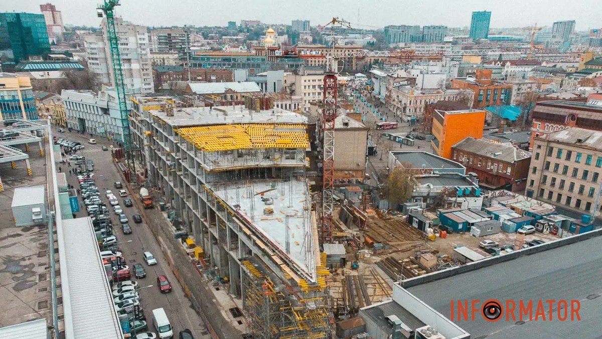 Сужение улицы в центре Днепра собираются продлить на три года
