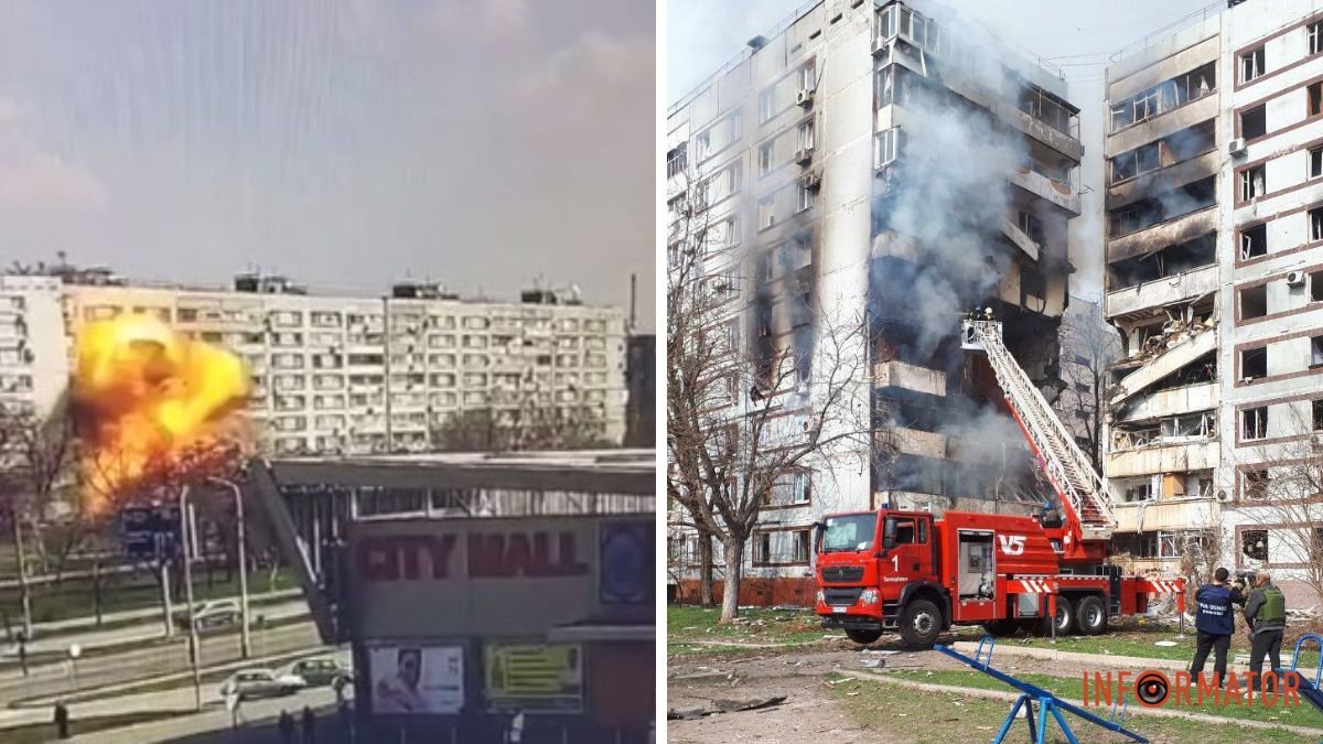 В результате российской атаки по Запорожью погиб человек: количество пострадавших возросло до 25