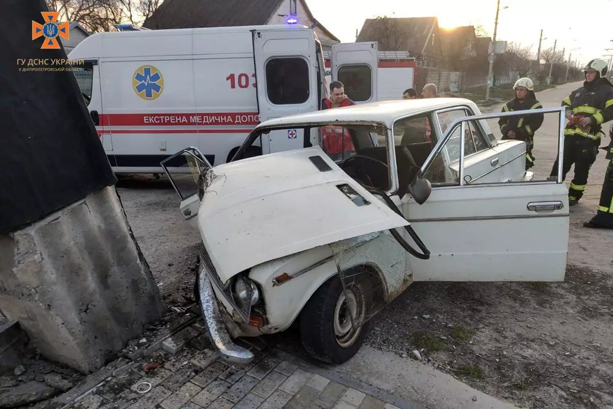 27 березня у Кам’янському сталася аварія