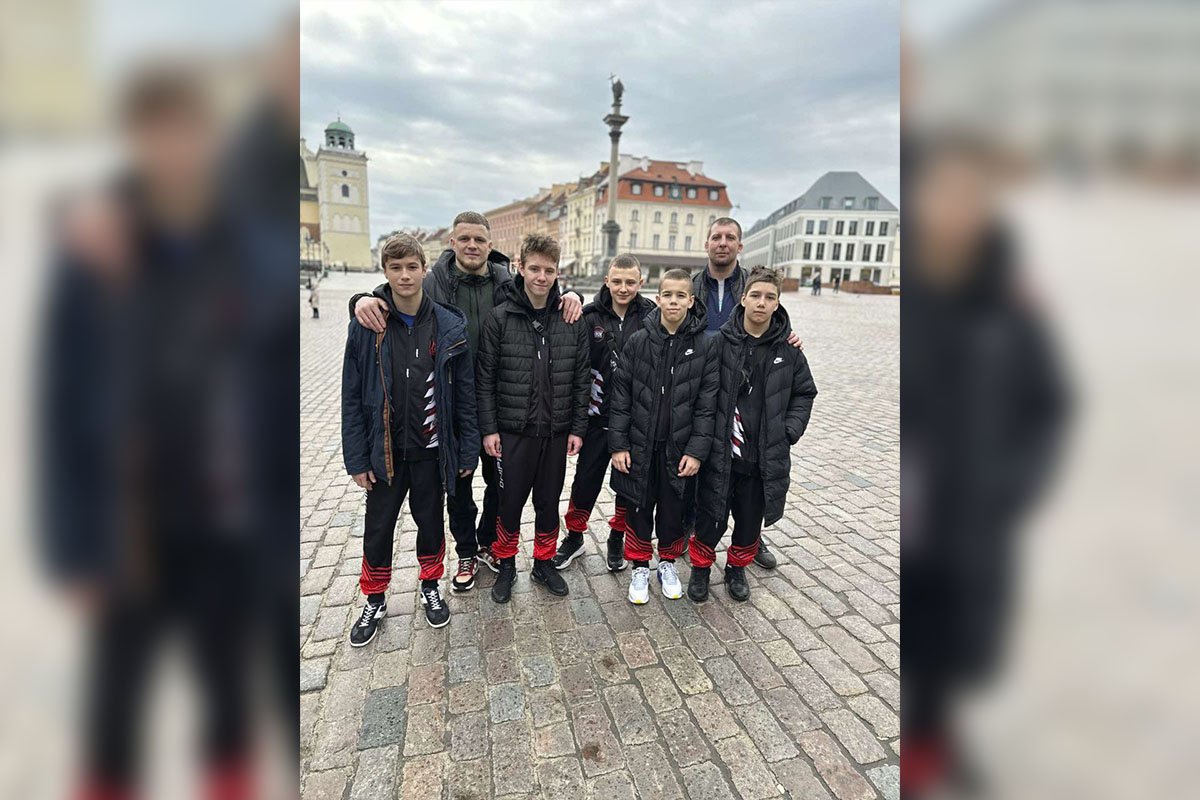 Юні спортсмени з Дніпра у Талліні Юні спортсмени з Дніпра у Талліні