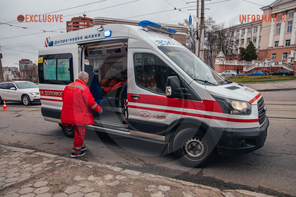 Постраждалого забрала "швидка"