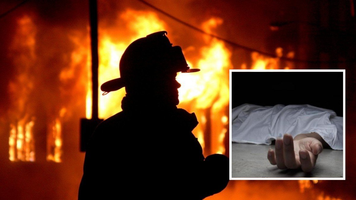 В Кривом Роге горела квартира: женщин выводили из огня, погиб мужчина