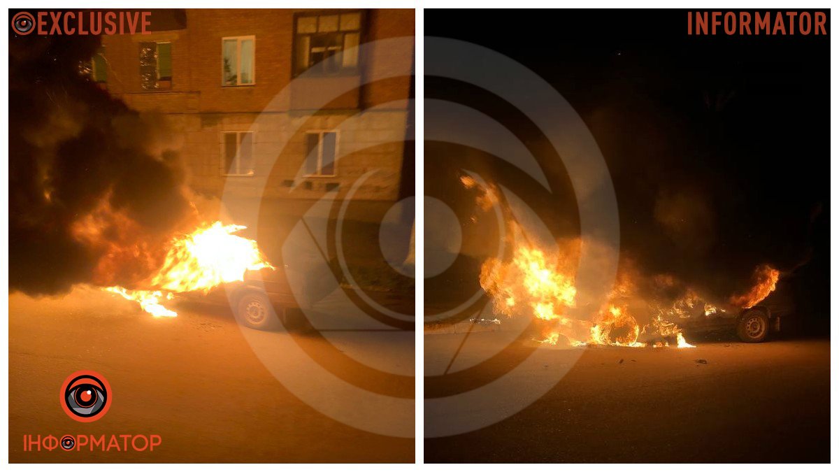 В ніч на 4 квітня у Кривому Розі сталася пожежа