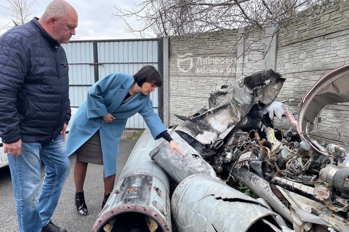 Уламки ракет