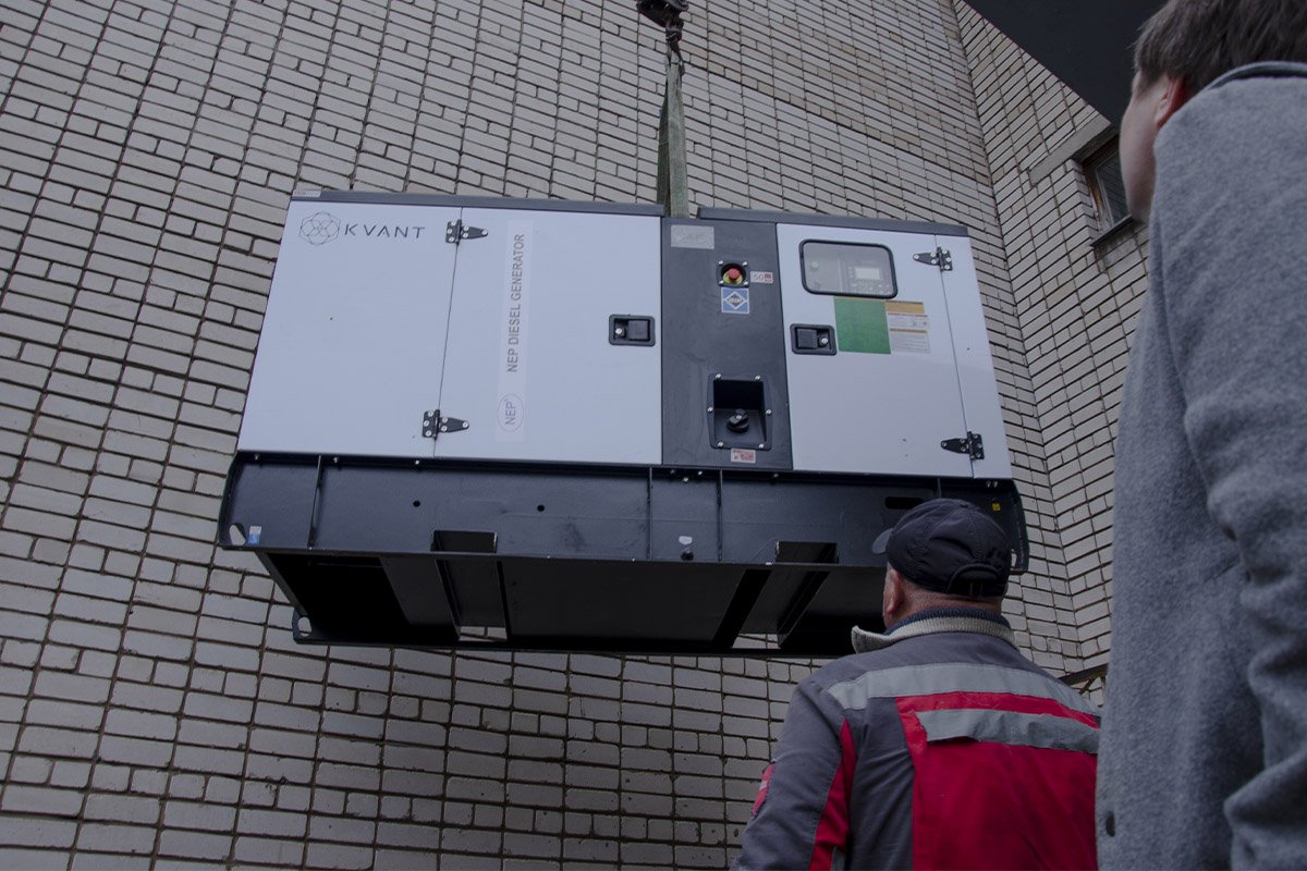 Генератори від Фонда Віктора Пінчука та Ukraine Relief Fund 