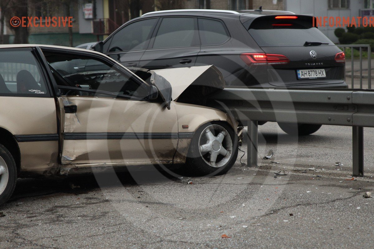 В аварії ніхто не постраждав 