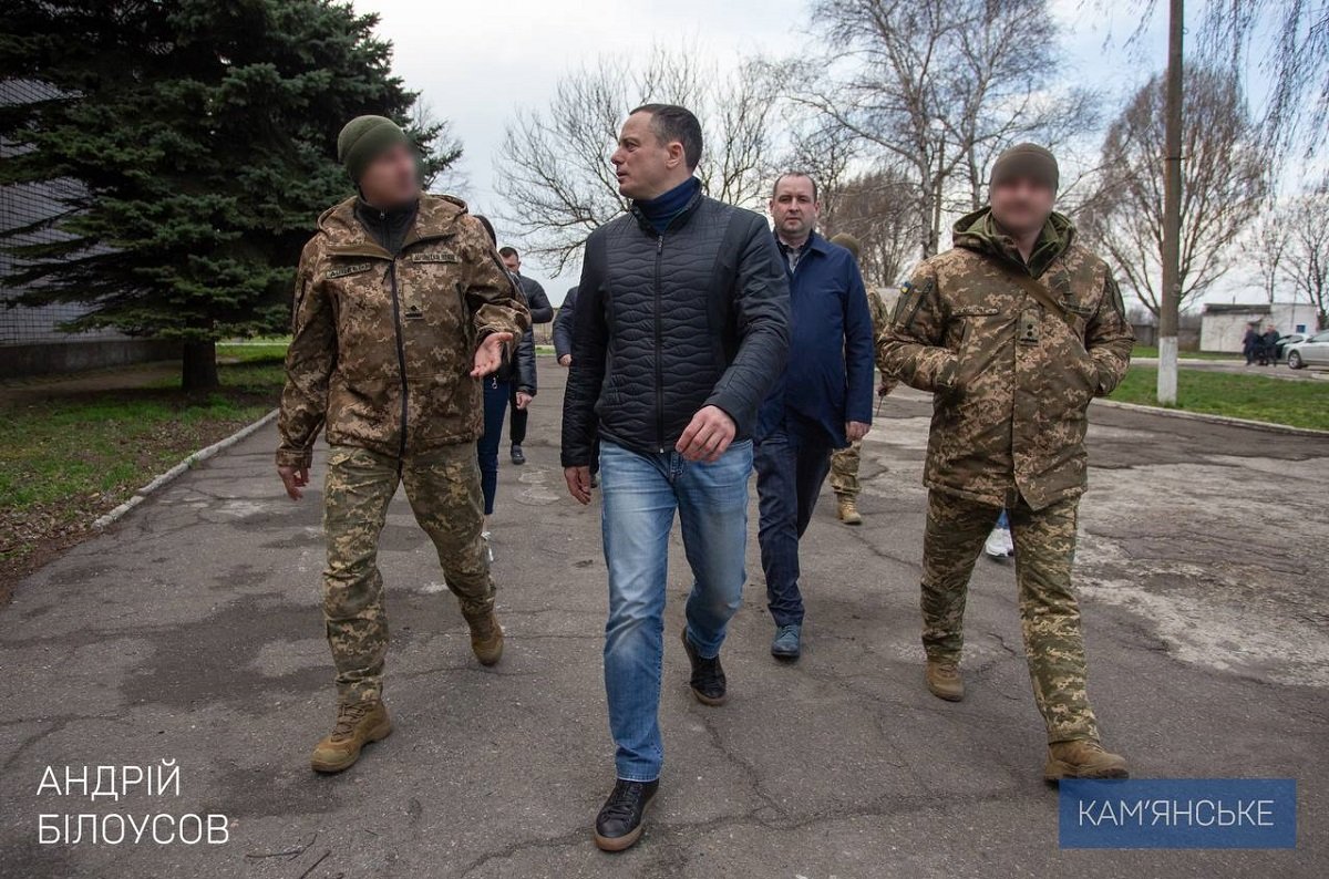 Андрій Білоусов відвідав військове містечко