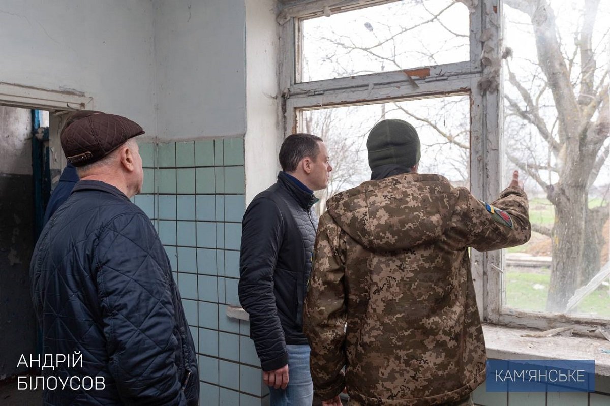Андрій Білоусов перевіряє хід робіт