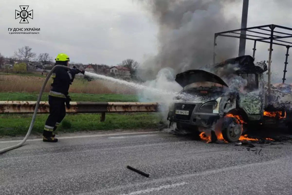 Пожежа на Полтавському шосе