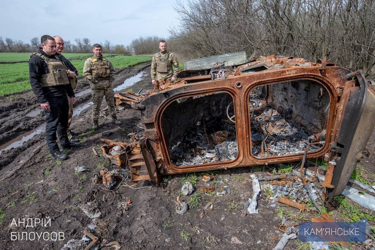 Він приїздив до хлопців з 35-го окремого батальйону морської піхоти