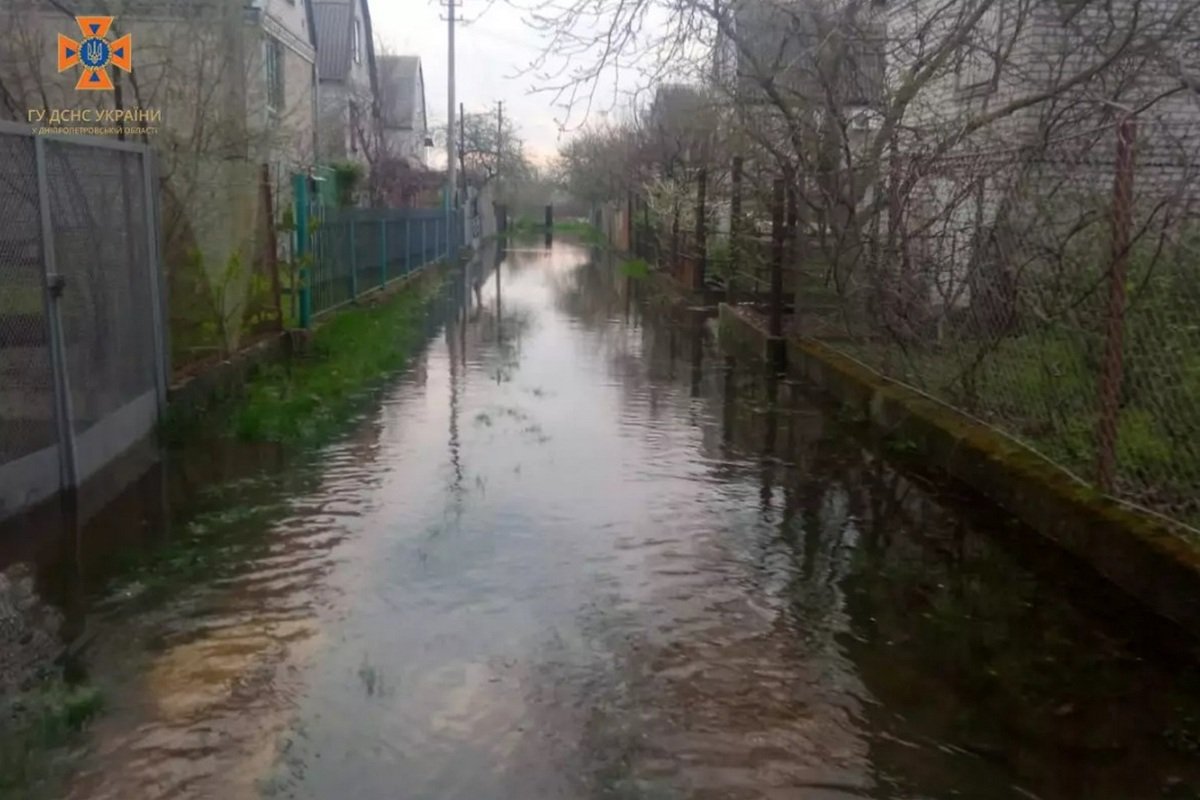 Причина - підняття рівня води Причина - підняття рівня води