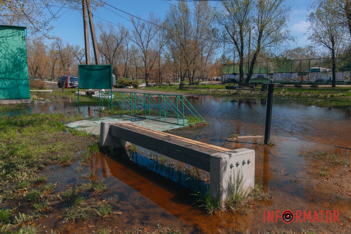 Зона відпочинку "потонула"