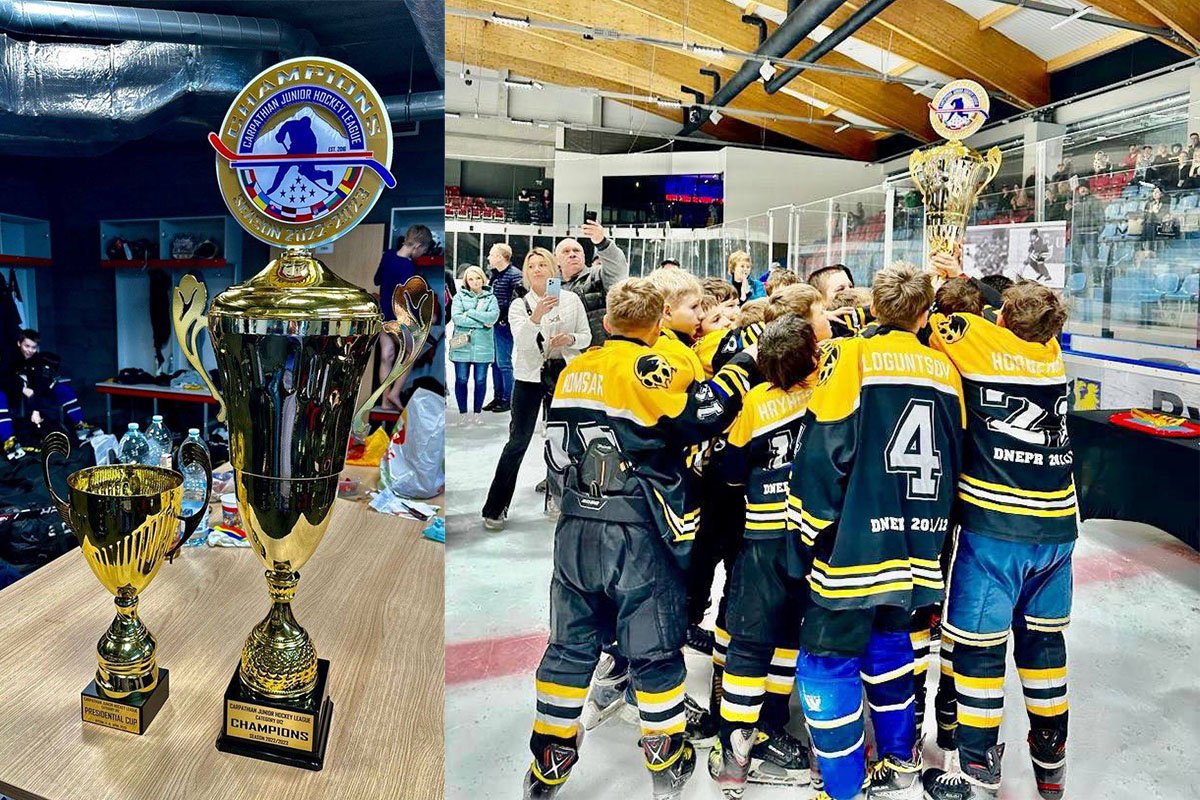 Юні хокеїсти здобули перемогу на чемпіонаті Юні хокеїсти здобули перемогу на чемпіонаті