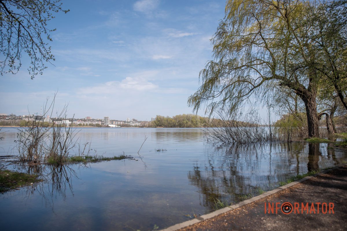Рівень води мінливий