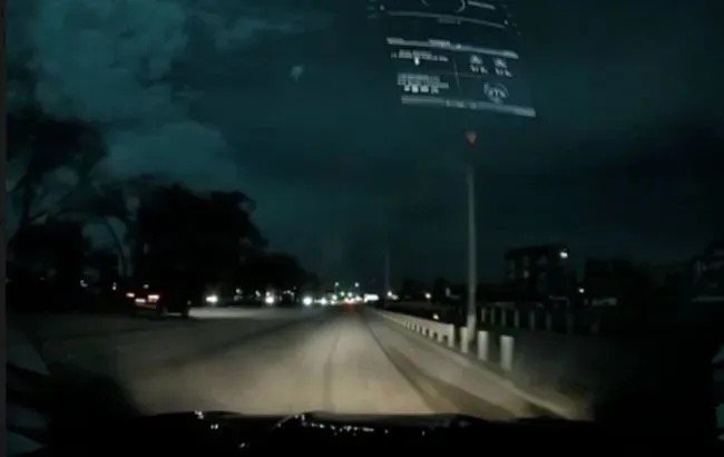 Спалах було видно за межами країни Спалах було видно за межами країни