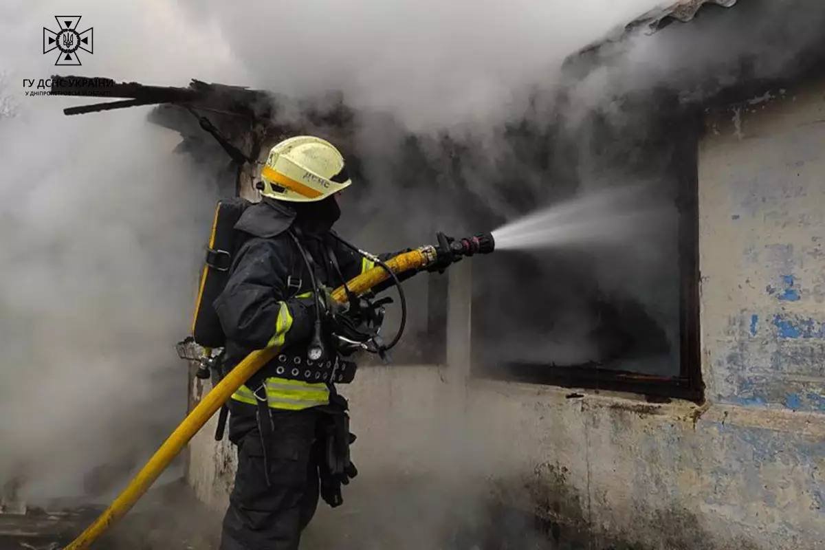 У п’ятницю, 21 квітня, у Дніпрі сталася пожежа