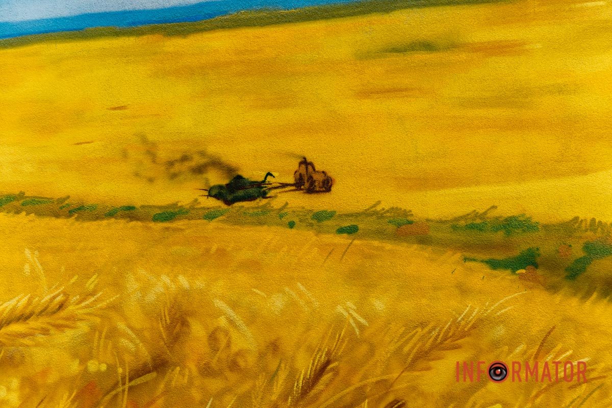 Десь там палає російський танчик Десь там палає російський танчик