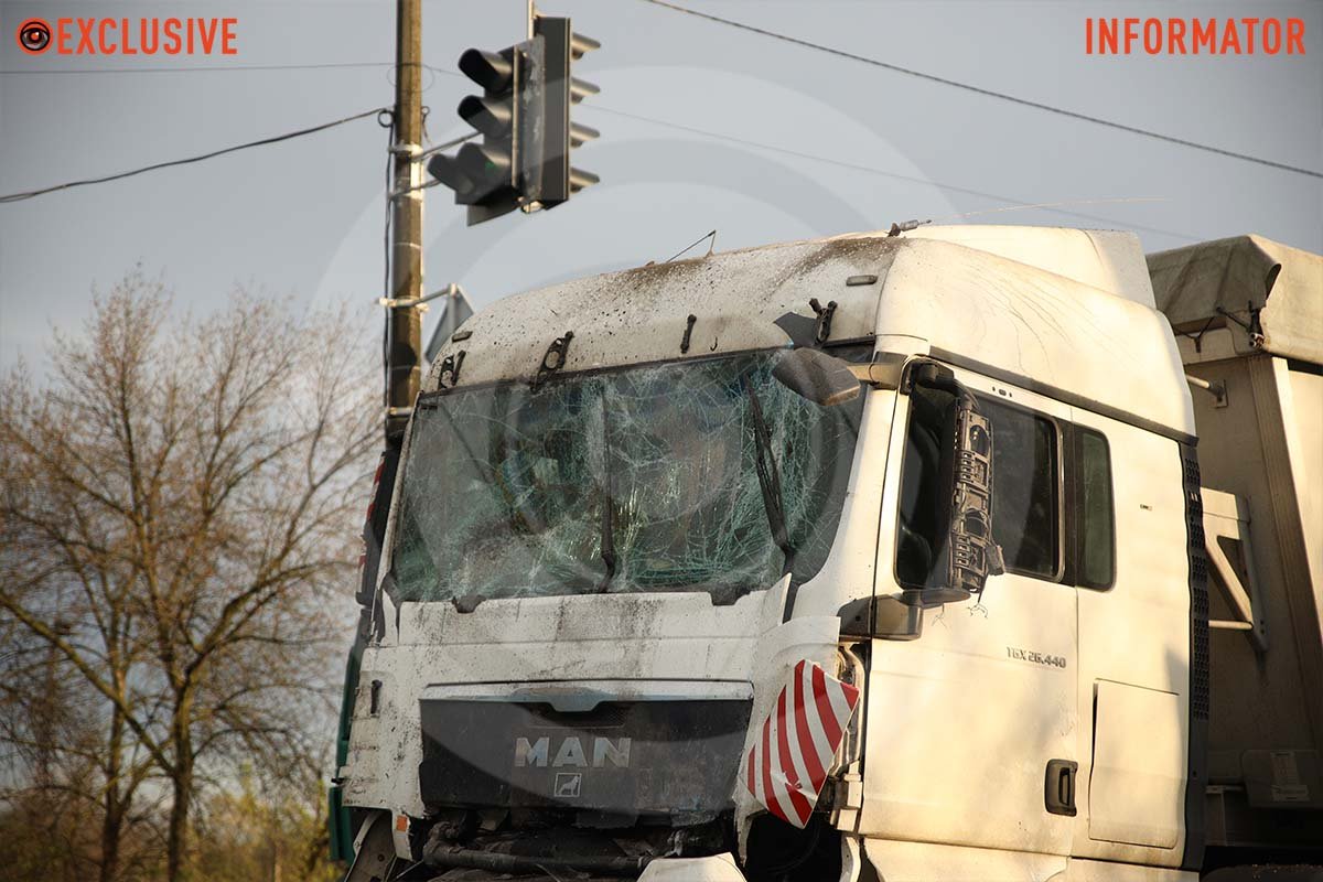 Аварія сталася на Криворізькому шосе