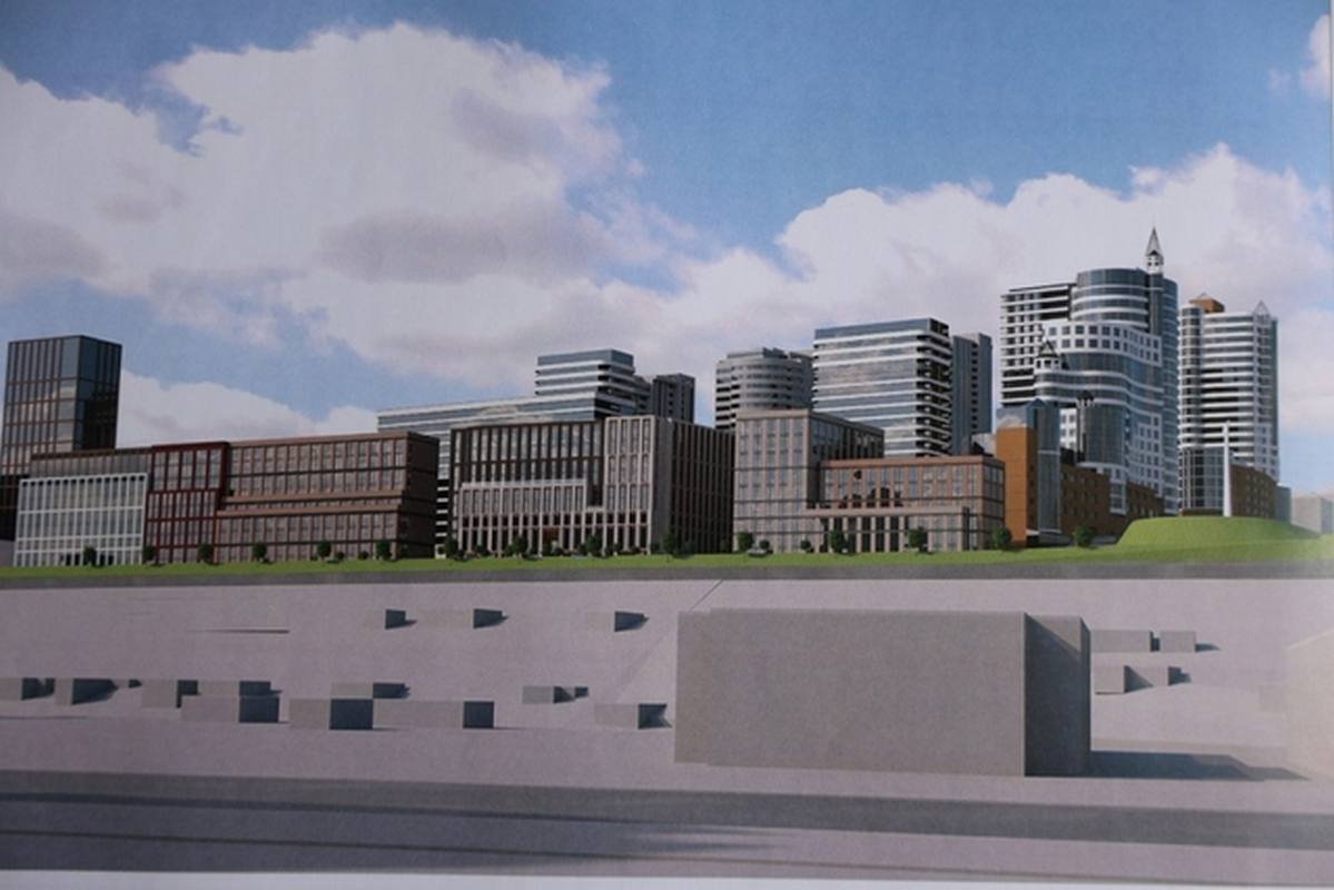 На ній завершили тривалий етап розгляду та погодження санітарно-захисних зон офісного комплексу на вулиці Обручева