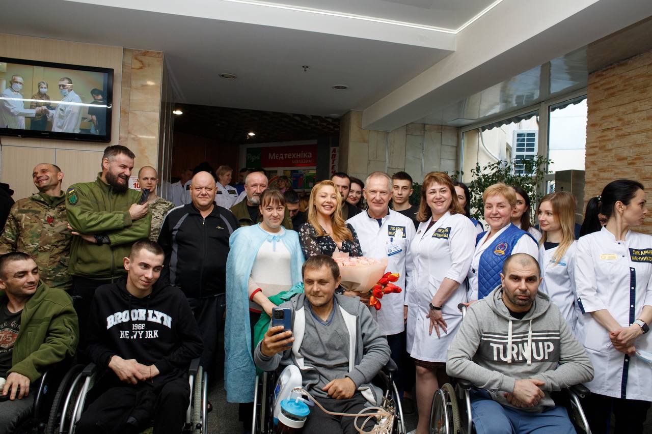 Благодійний концерт пройшов у лікарні Благодійний концерт пройшов у лікарні