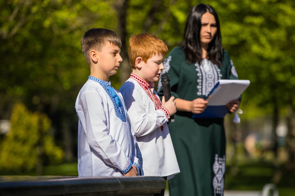 Діти продекламували тематичні вірші