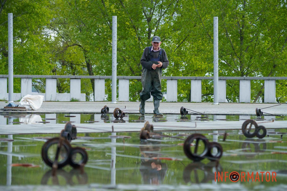 У Дніпрі запрацювали фонтани