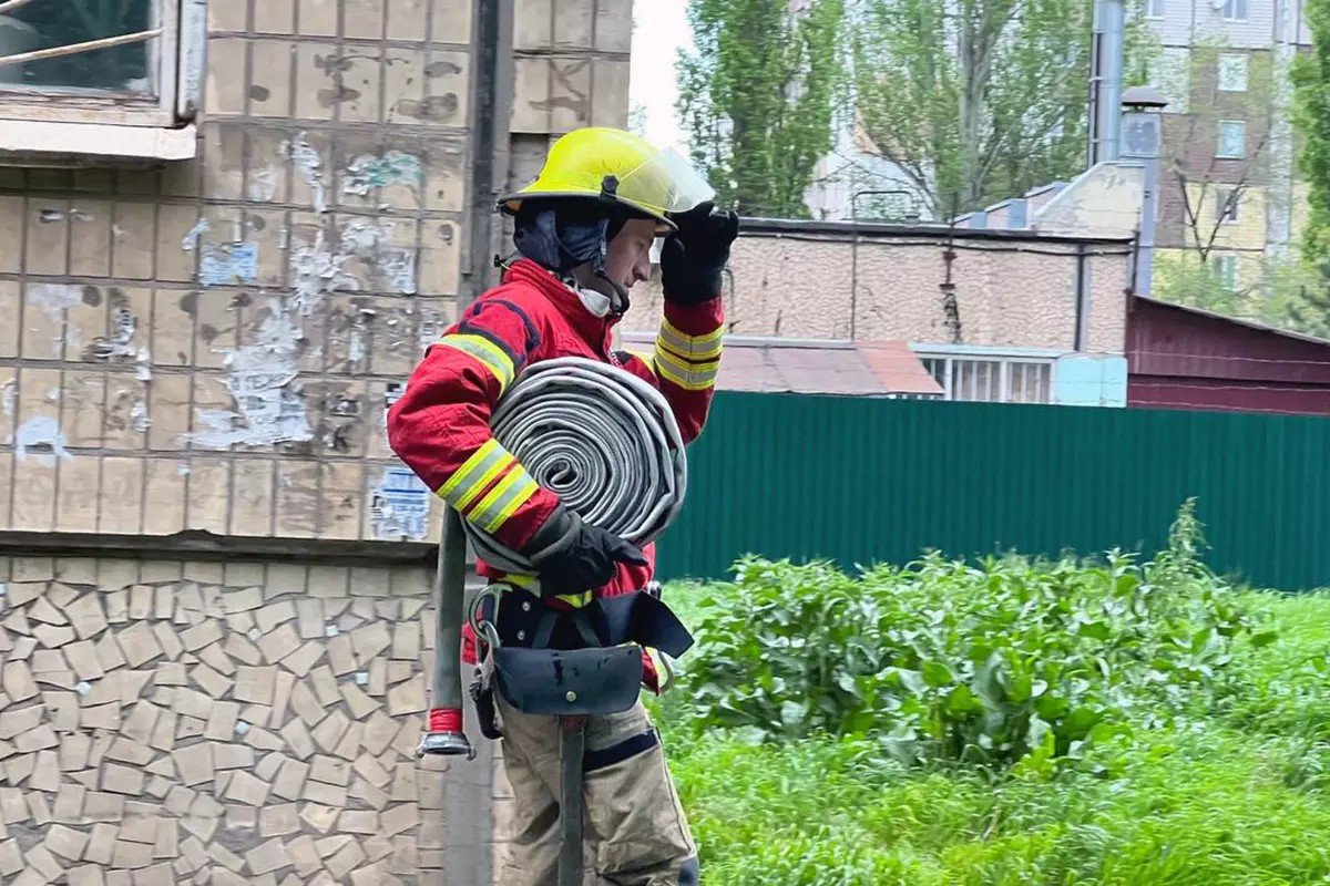 Пожежа у Кривому Розі