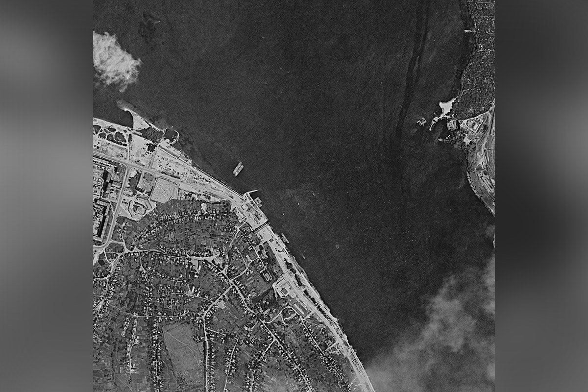 Перші опори Південного мосту