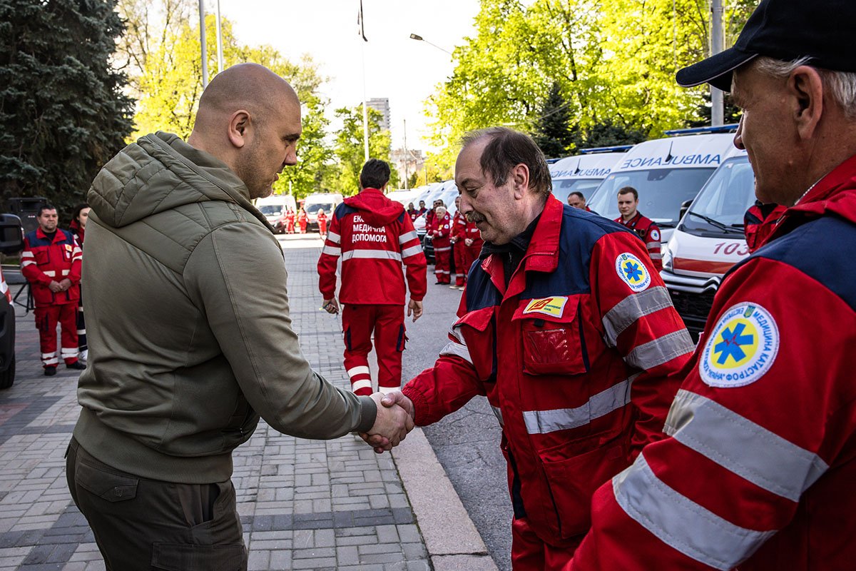 Нові "швидкі" для Дніпропетровської області Нові "швидкі" для Дніпропетровської області