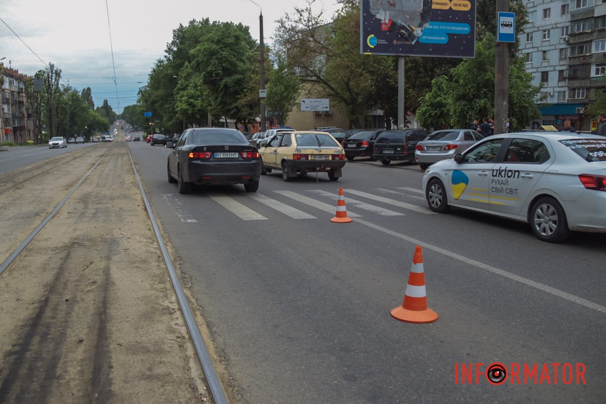 Інцидент трапився на проспекті Богдана Хмельницького