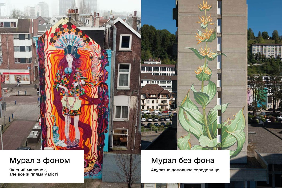 Мурали стали популярними Мурали стали популярними