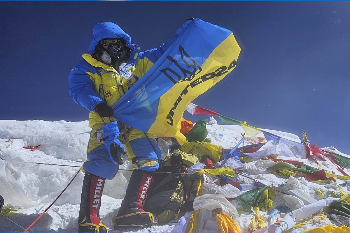Українець Валентин Сипавін піднявся на вершину гори у 5-й раз