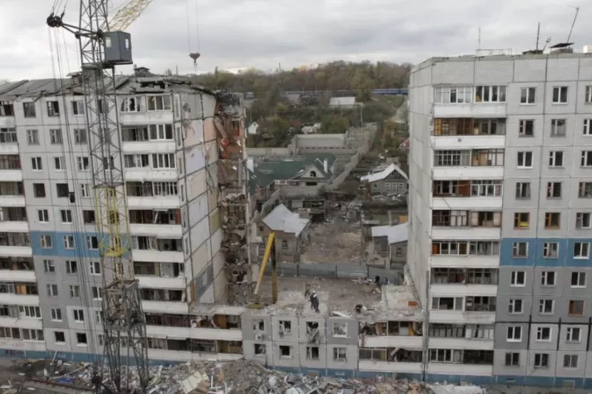 Через вибух газу у Дніпрі загинуло 23 людини. Фото - Укрінформ Через вибух газу у Дніпрі загинуло 23 людини. Фото - Укрінформ