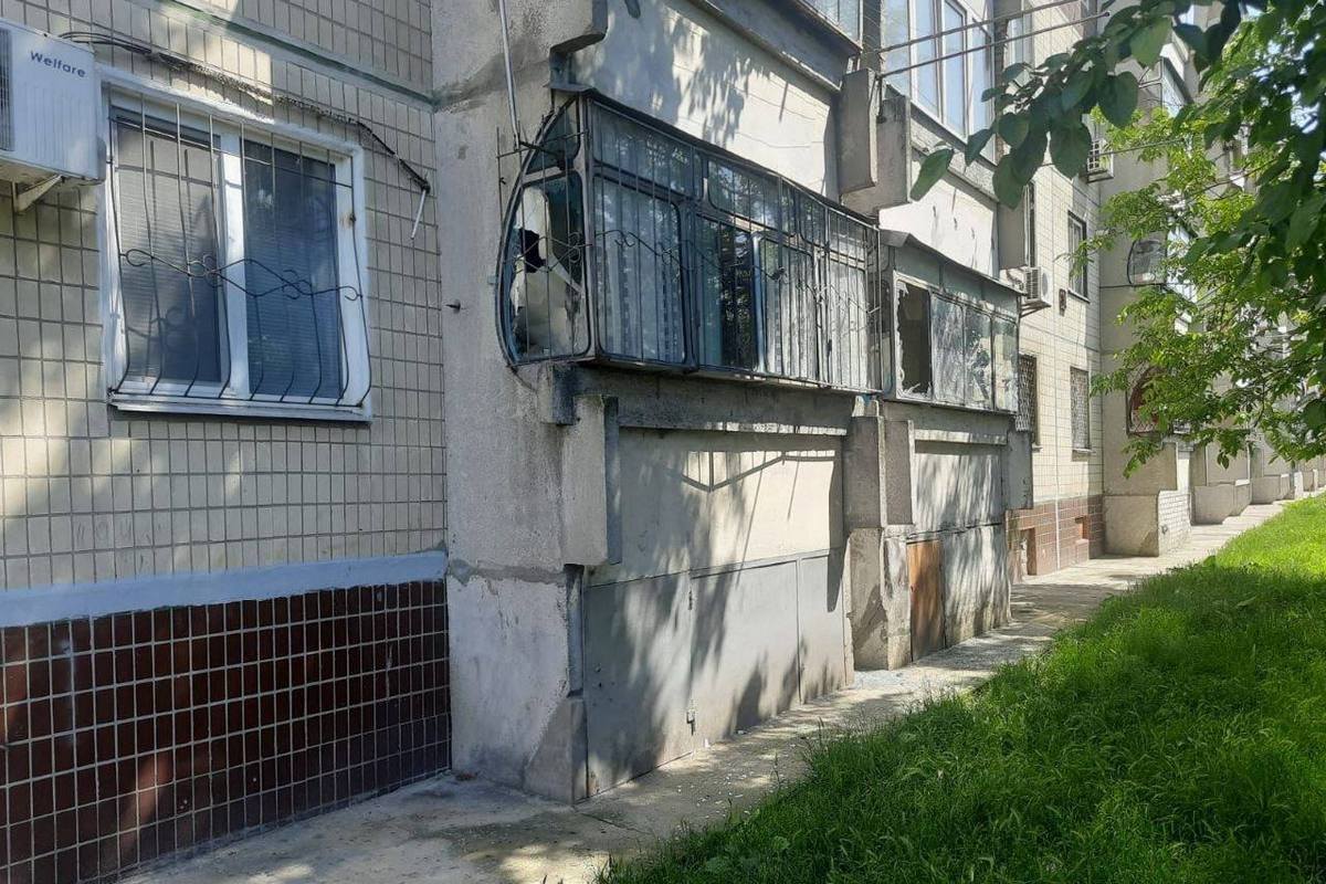 Наслідки обстрілу Нікополя