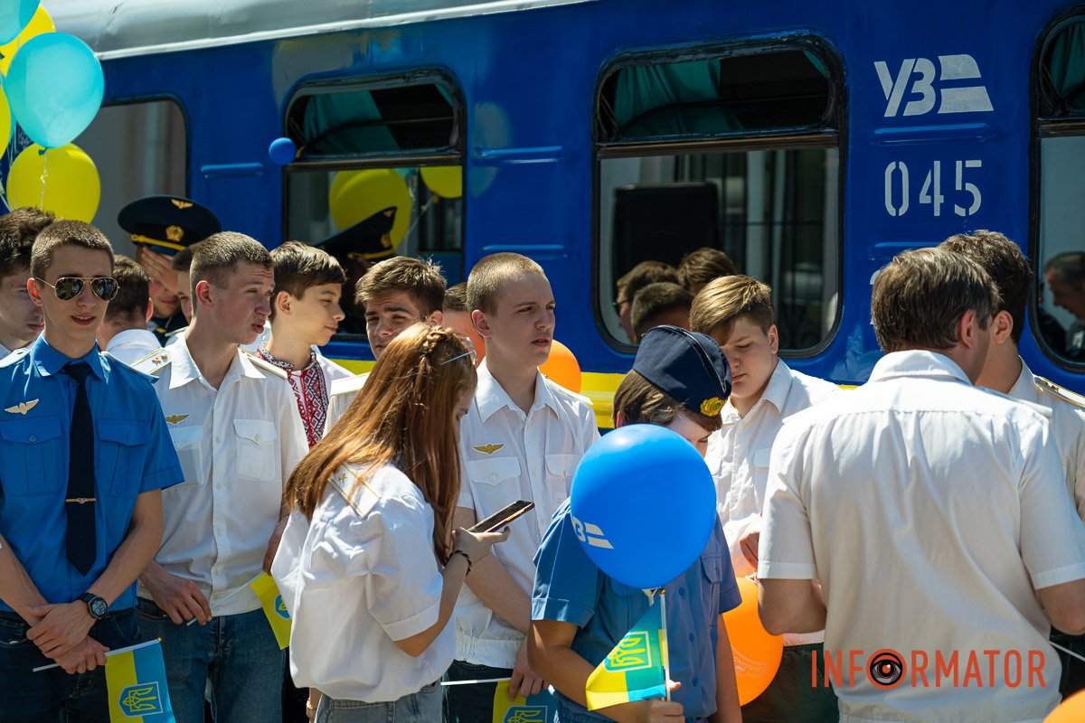 У суботу, 3 червня, у Дніпрі запрацювала дитяча залізниця, яка знаходиться у парку імені Глоби У суботу, 3 червня, у Дніпрі запрацювала дитяча залізниця, яка знаходиться у парку імені Глоби