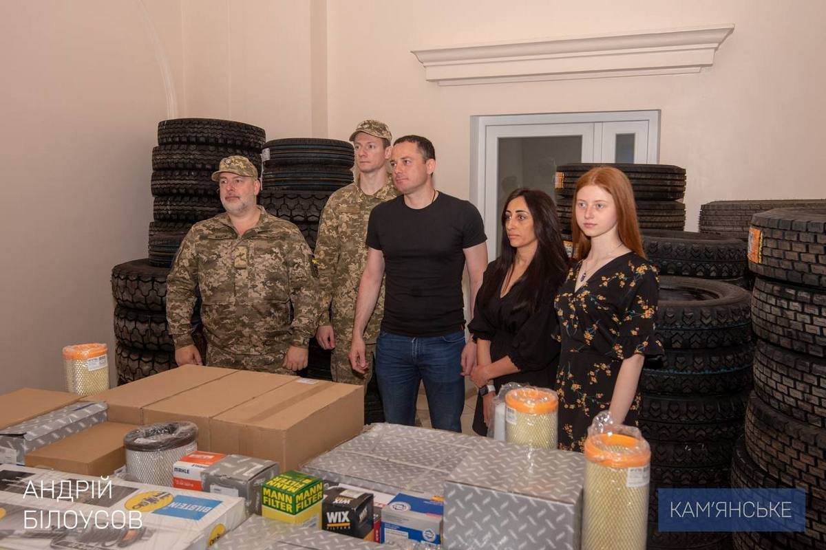 Андрій Білоусов та ГО «Фонд розвитку Кам’янського» Андрій Білоусов та ГО «Фонд розвитку Кам’янського»