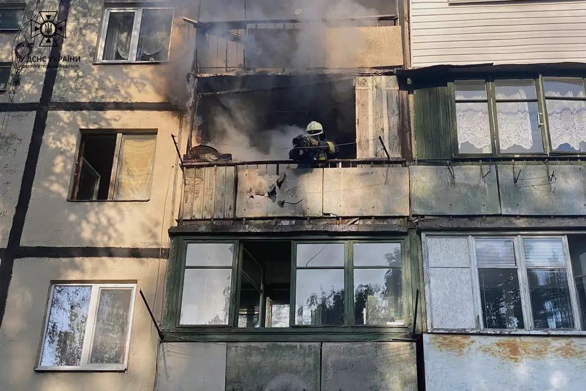 Горіла квартира на четвертому поверсі п'ятиповерхівки